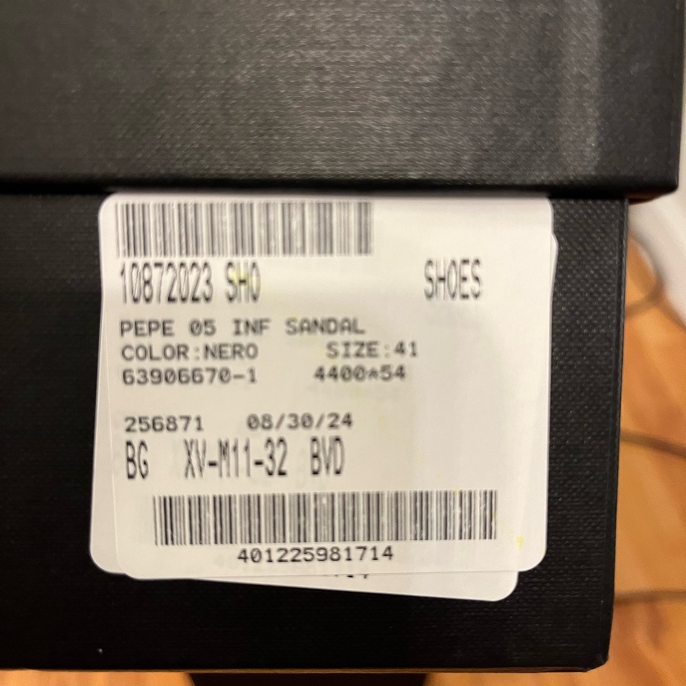 Brand new Saint Laurent sandals ordered wrong size!Never wore just tried on